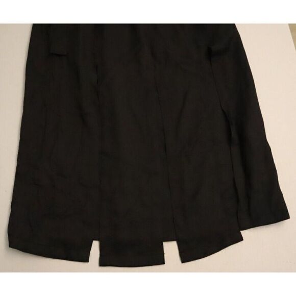 Revolve Line and Dot Women's Sz XS Black Front Slit Sample Skirt w/Side Zipper - Picture 5 of 13